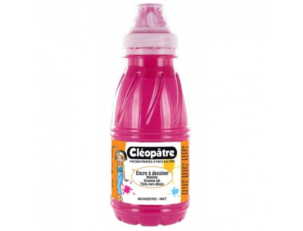 ENCRE A DESSINER CLEOPATRE MULTISUPPORTS DILUABLE A L    EAU FLACON DE 500 ML COLORIS  ROSE