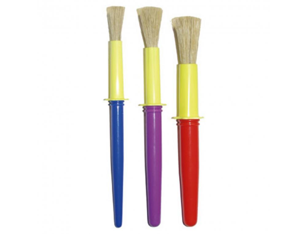 BROSSES 3 TAILLES DIAMETRES ASSORTIS 16.5 17.5 18.5 CM