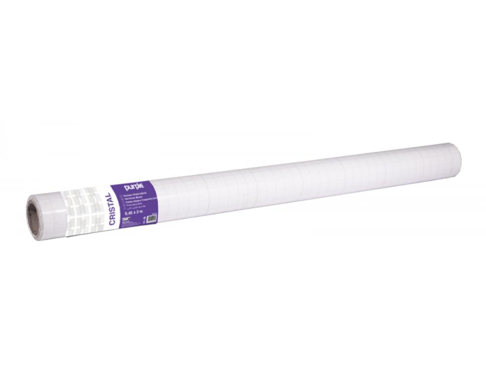 ROULEAU COUVRE LIVRES ADHESIF OFFICE PLAST REPOSITIONNABLE  POLYPRO 60 MICRONS 1X10M