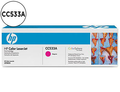 TONER LASER HP 304A CC533A POUR COLOR LASERJET CM2320MFP/CP2025 COULEUR MAGENTA 2800P