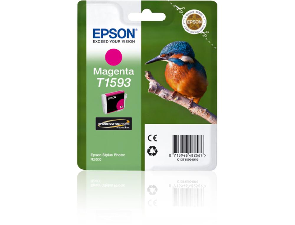 CARTOUCHE EPSON T1593 JET ENCRE C13T15934010 COULEUR MAGENTA