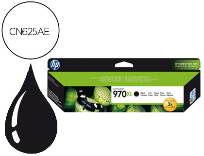 CARTOUCHE HP 970XL JET D'ENCRE CN625AE COULEUR NOIR HAUTE CAPACIT 9200P