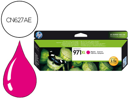 CARTOUCHE HP 971XL JET D'ENCRE CN627AE COULEUR MAGENTA HAUTE CAPACIT 6600P
