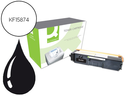 TONER LASER Q-CONNECT COMPATIBLE IMPRIMANTES BROTHER TN325BK COULEUR NOIR 4000P