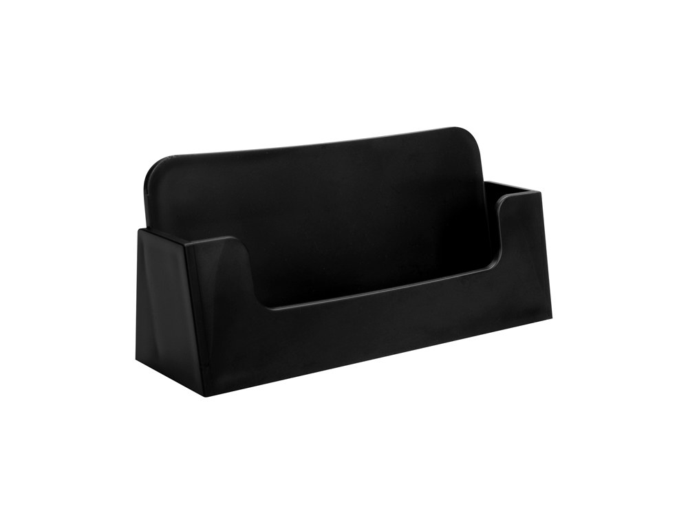DISTRIBUTEUR EXACOMPTA CARTES VISITE 1 CASE POUR 50 CARTES  COLORIS NOIR