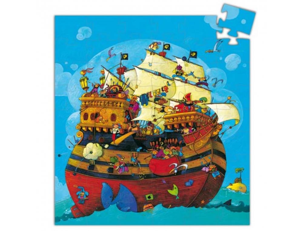 PUZZLE INTERDACTA LE BATEAU DE BARBEROUSSE 54 PCS 37X40CM