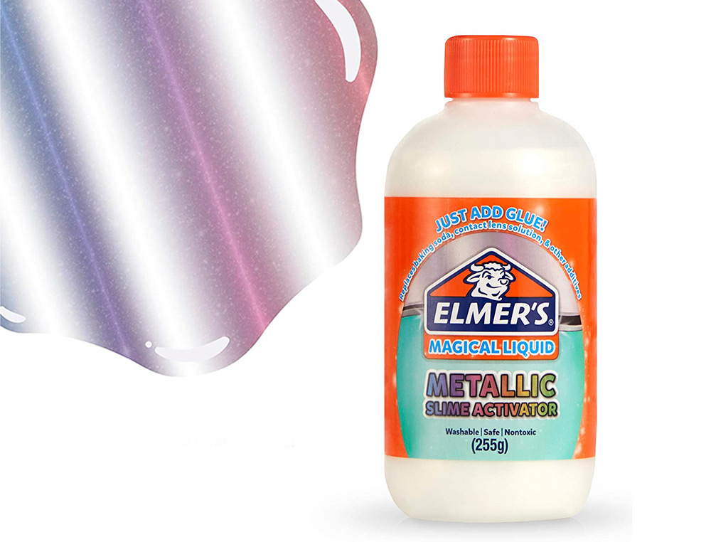 LIQUIDE MAGIQUE POUR SLIME ELMERS METALLIQUE FLACON      259ML