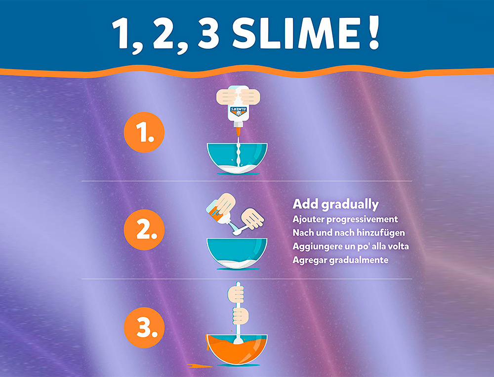 LIQUIDE MAGIQUE POUR SLIME ELMERS METALLIQUE FLACON      259ML
