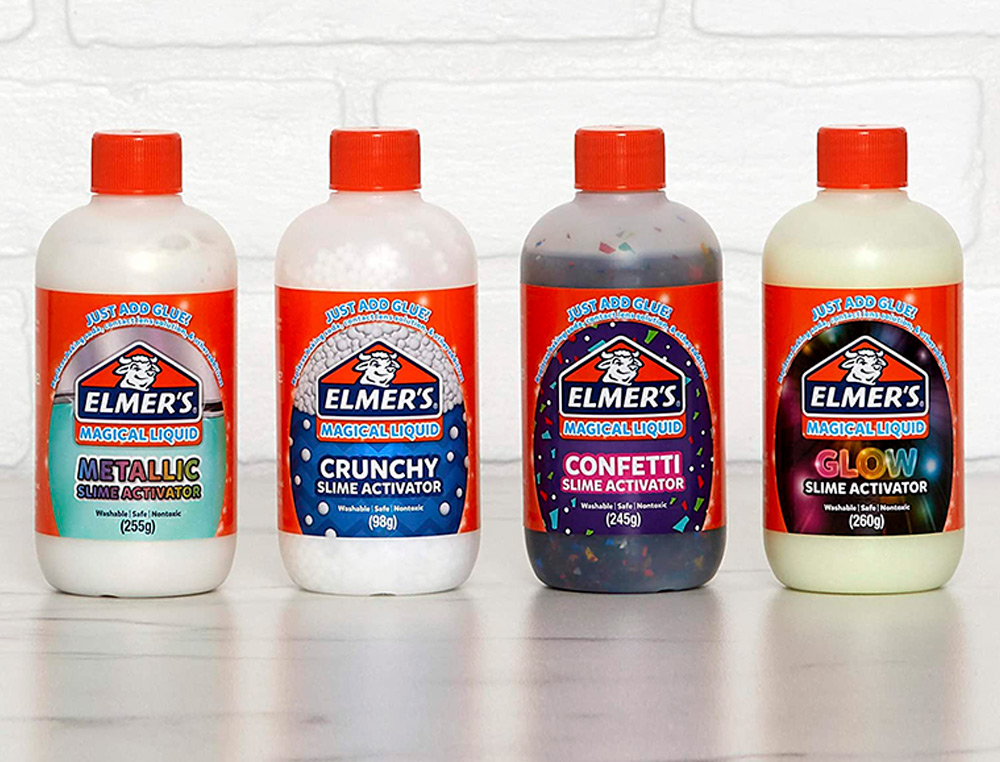 LIQUIDE MAGIQUE POUR SLIME ELMERS METALLIQUE FLACON      259ML