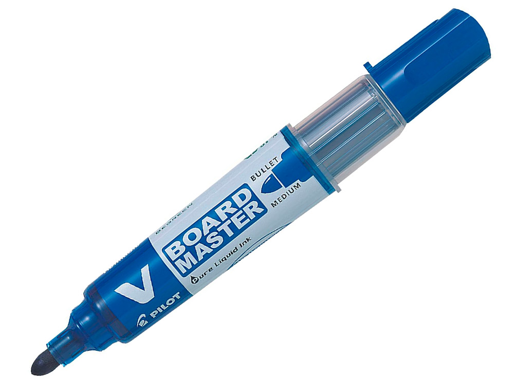 PACK PILOT V-BOARD MASTER 10 MARQUEURS EFFACABLES A SEC POINTE CONIQUE MOYENNE 10 RECHARGES 5 OFFERTES ASSORTIS