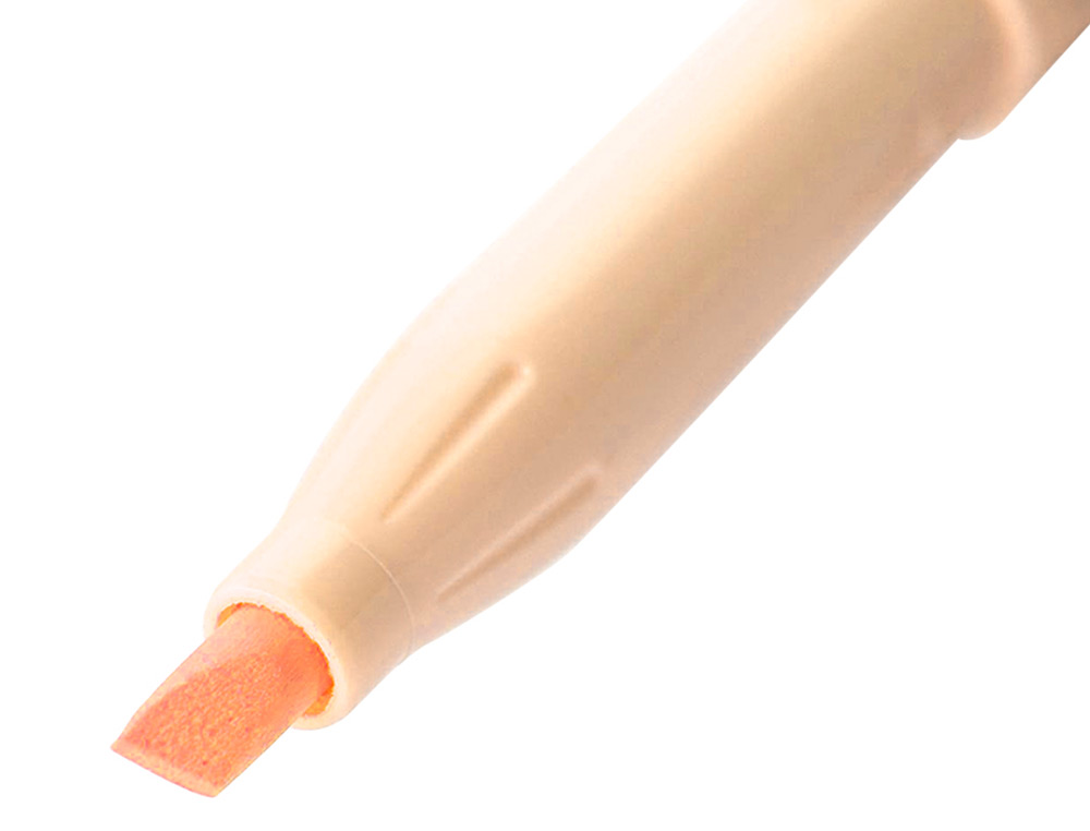 SURLIGNEUR PILOT FRIXION LIGHT NATURAL EFFACABLE POINTE MOYENNE BISEAUTEE COLORIS ORANGE CLAIR