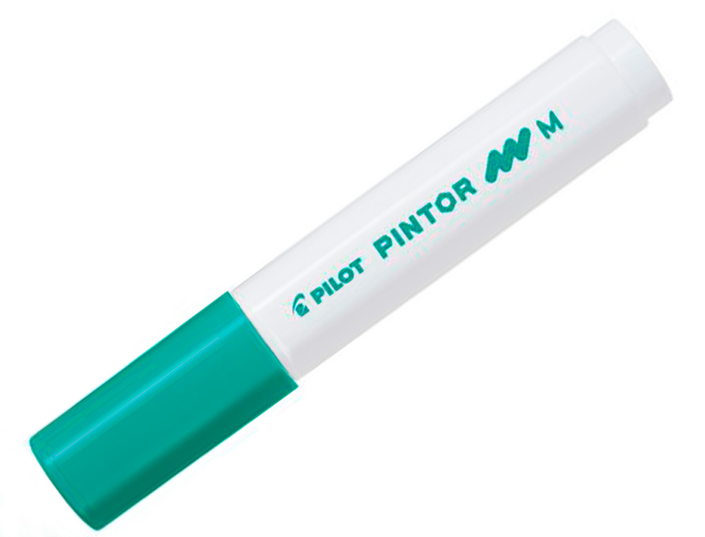 MARQUEUR PEINTURE PILOT PINTOR ENCRE COUVRANTE TOUS SUPPORTS POINTE MOYENNE COLORIS VERT NEON