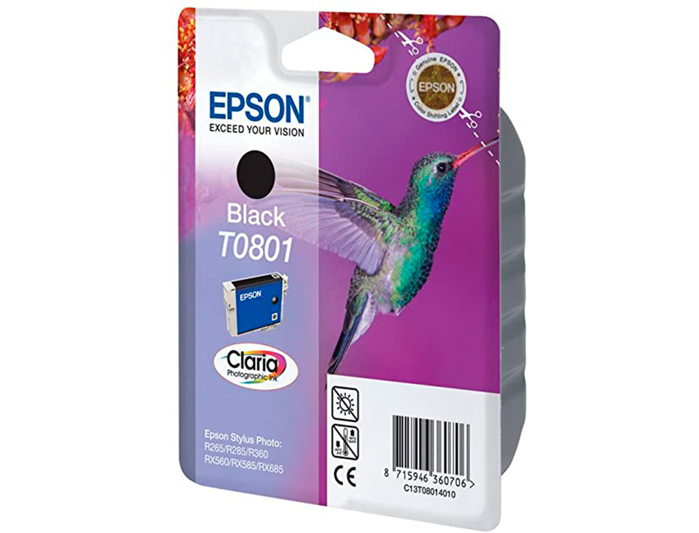 CARTOUCHE ENCRE EPSON STYLUS PHOTO R-265/360/RX-560/585/685 (RADIOFRECUENCIA + ACOUSTIC