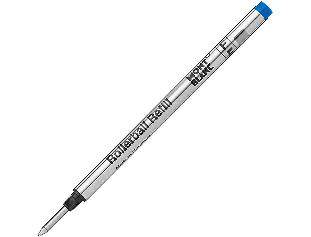 RECHARGE ROLLER CARPENTRAS TYPE MONT BLANC  BLEU.        BLISTER DE 2