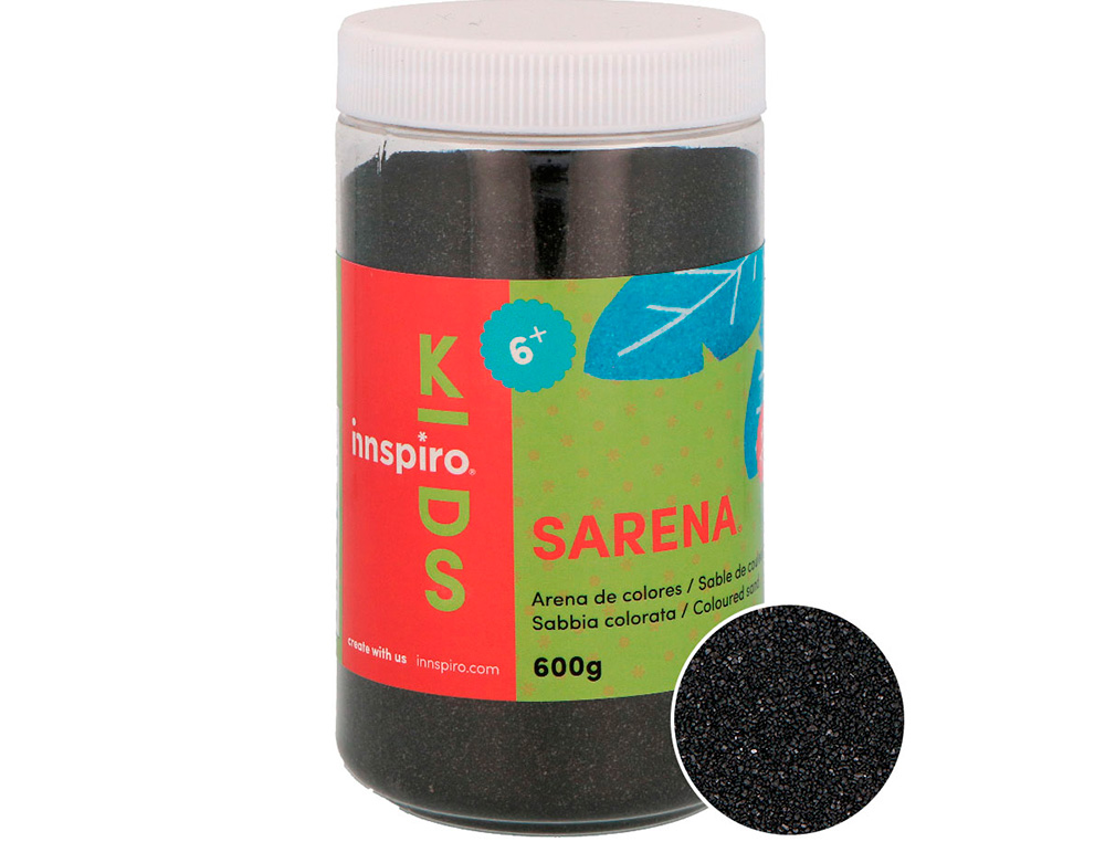 SABLE DE COULEURS NOIR 600 GR