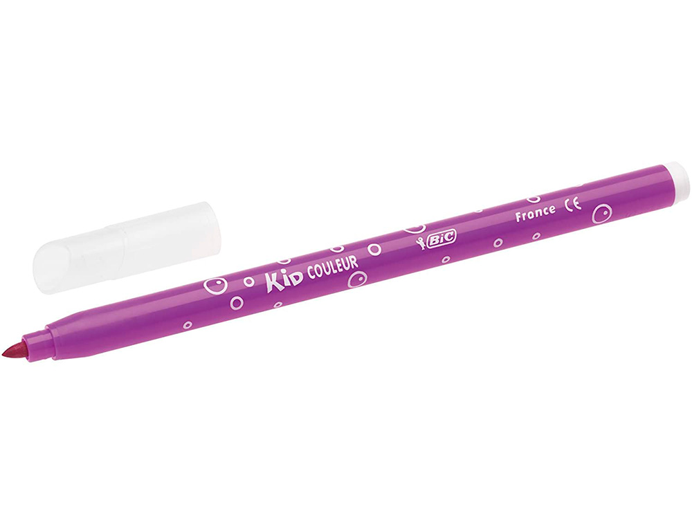 FEUTRES DE COLORIAGE BIC ENCRE ULTRA LAVABLE. POINTE   DE 1 MM. D COR FANTAISIE. POT DE 36 UNIT S
