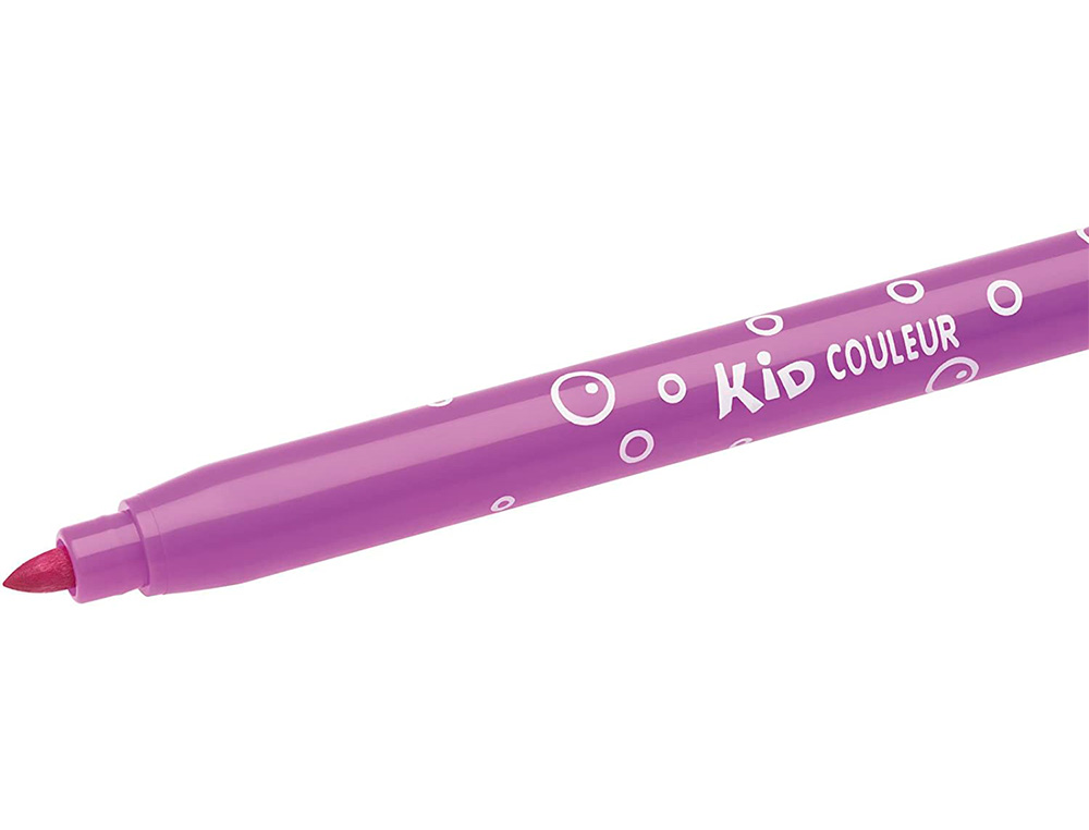 FEUTRES DE COLORIAGE BIC ENCRE ULTRA LAVABLE. POINTE   DE 1 MM. D COR FANTAISIE. POT DE 36 UNIT S