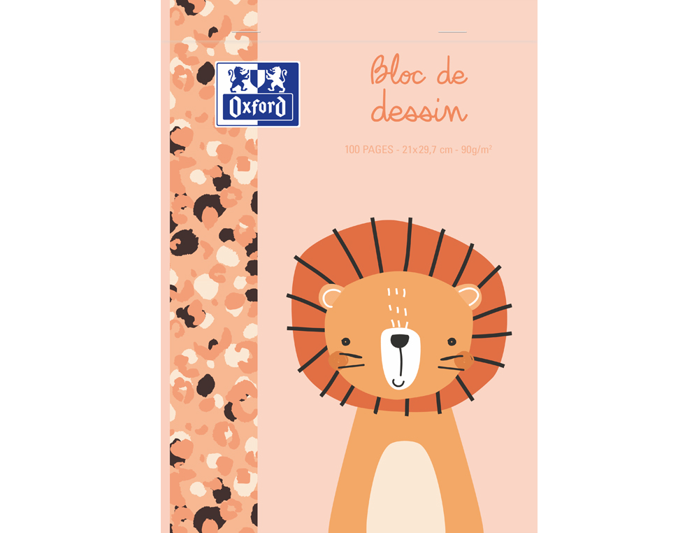 BLOC DESSIN OXFORD MATERNELLE 210X297MM 100 PAGES UNI