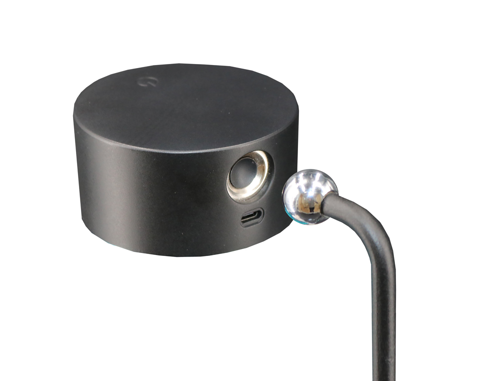 LAMPE UNILUX SUNSET LED BOULE MAGNETIQUE ROTATIVE 360 COLORIS NOIR