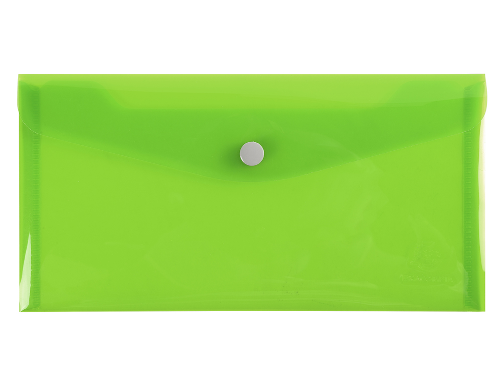 POCHETTE PRESSION EXACOMPTA IDERAMA ENVELOPPE PP COLORIS ASSORTIS