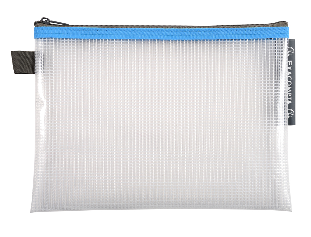 POCHETTE ZIP EXACOMPTA EVA A5 COLORIS ASSORTIS