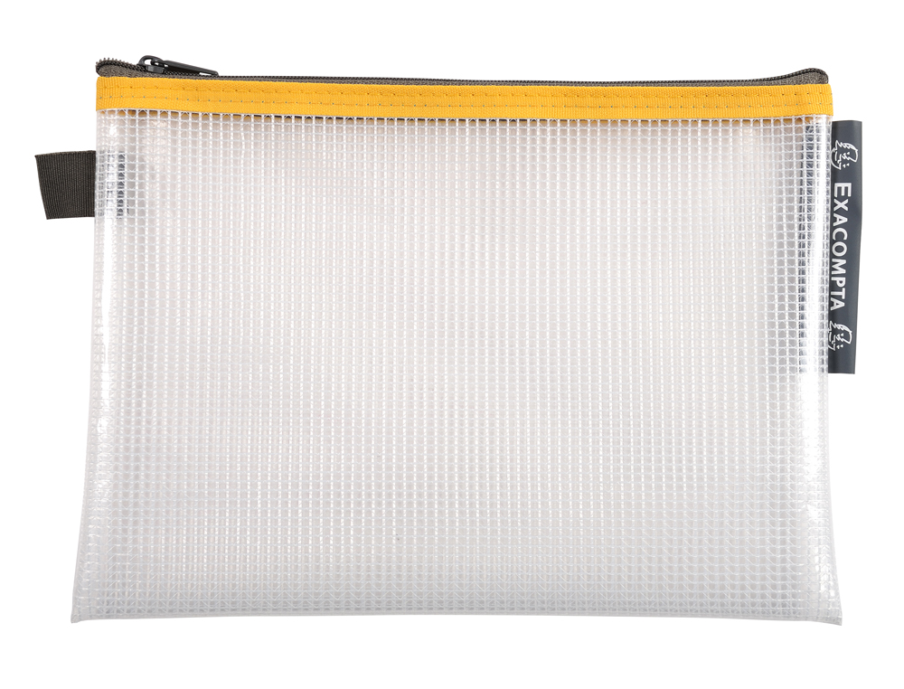 POCHETTE ZIP EXACOMPTA EVA A5 COLORIS ASSORTIS