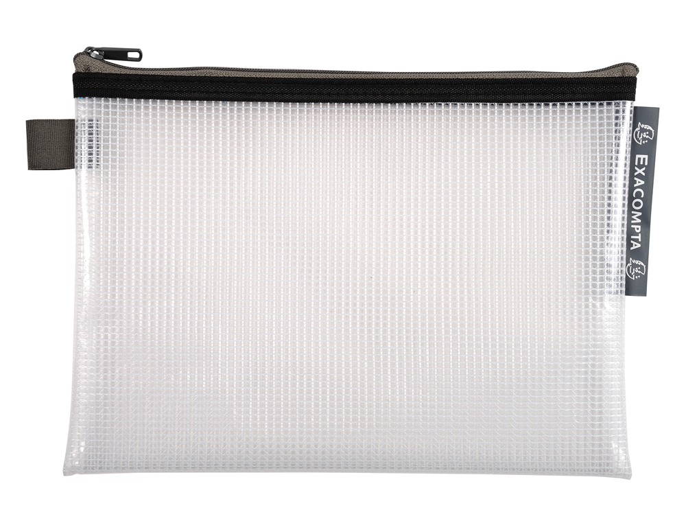 POCHETTE ZIP EXACOMPTA EVA A5 COLORIS ASSORTIS