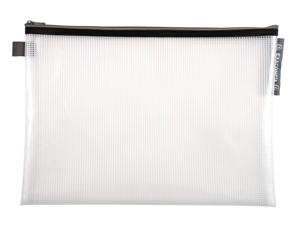 POCHETTE ZIP EXACOMPTA EVA A4 COLORIS ASSORTIS