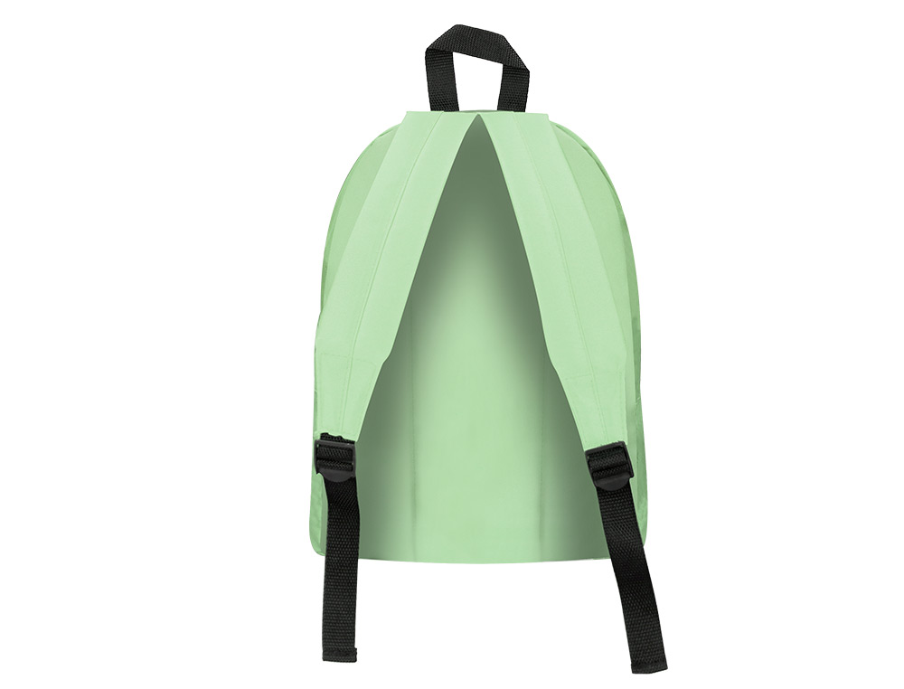 SAC A DOS LIDERPAPEL 1 COMPARTIMENT 40X12,5X30 CM COLORIS VERT PASTEL