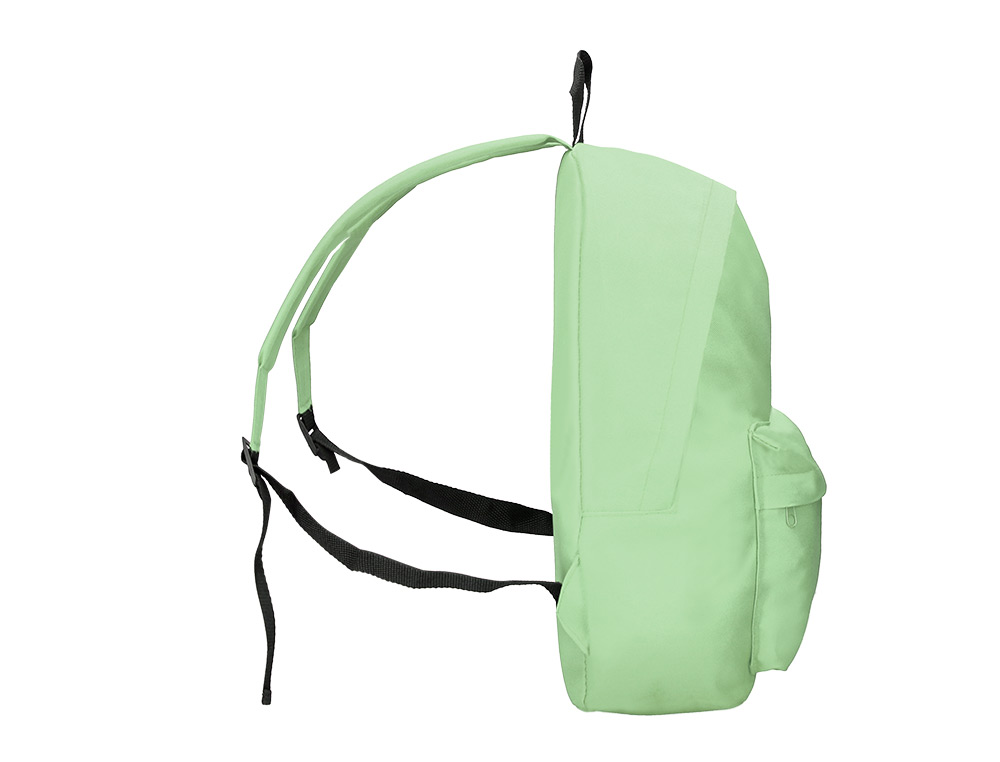 SAC A DOS LIDERPAPEL 1 COMPARTIMENT 40X12,5X30 CM COLORIS VERT PASTEL
