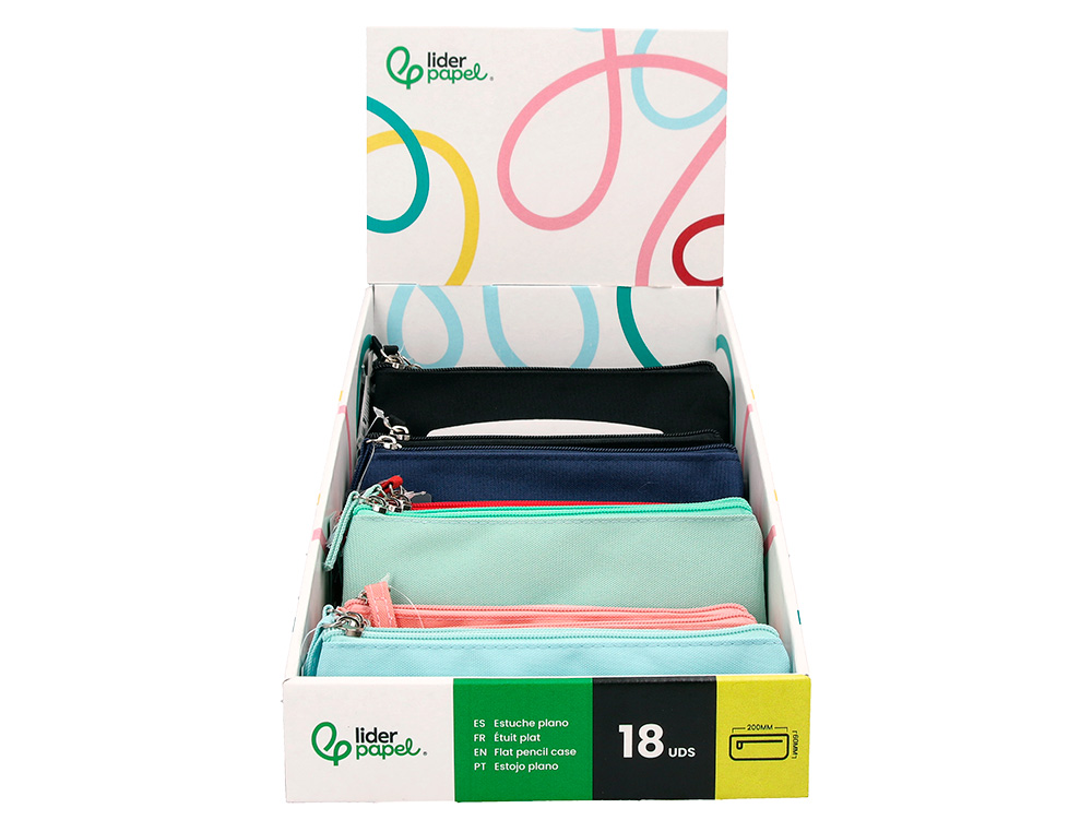 PRESENTOIR LIDERPAPEL FOURRE-TOUT PLATS MINCES 18 UNITES 171147
