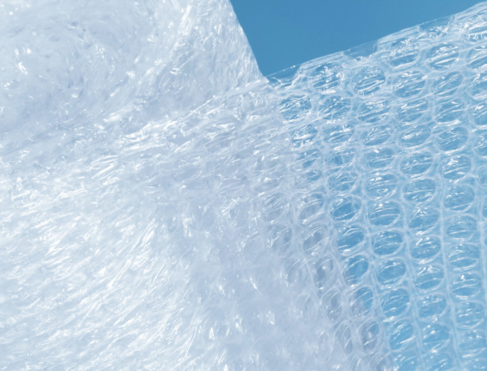 FILM A BULLES LIDERPAPEL ECOUSE 30% PLASTIQUE RECYCLE 30G/M2 ROULEAU 1,60X200M