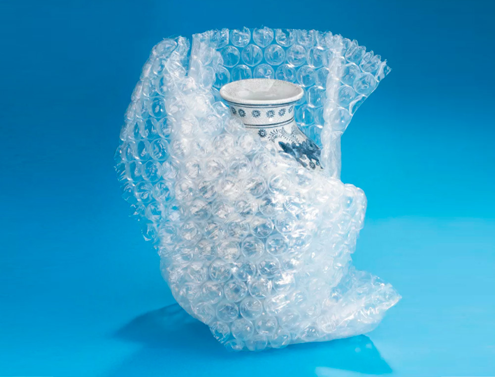 FILM A BULLES LIDERPAPEL ECOUSE 30% PLASTIQUE RECYCLE 30G/M2 ROULEAU 1,60X200M