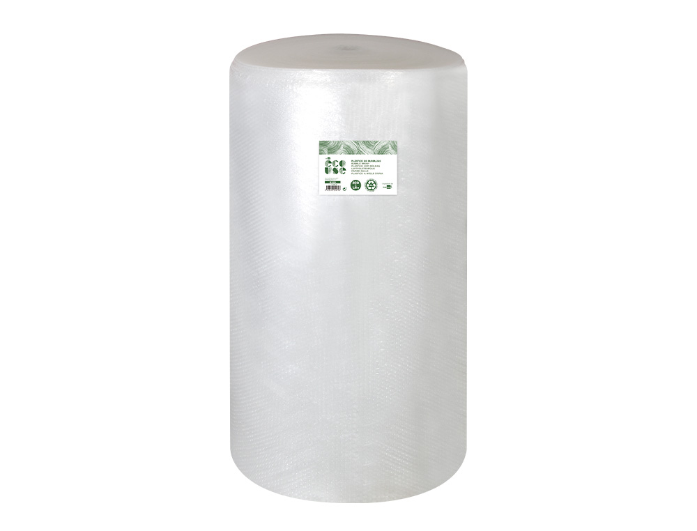 FILM A BULLES LIDERPAPEL ECOUSE 30% PLASTIQUE RECYCLE 30G/M2 ROULEAU 1,60X200M