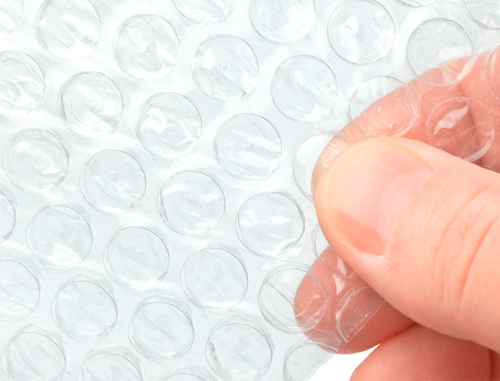 FILM A BULLES LIDERPAPEL ECOUSE 30% PLASTIQUE RECYCLE 30G/M2 ROULEAU 1,60X200M