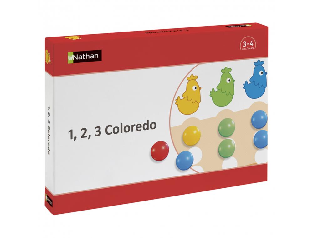 JEU 1 2 3 COLOREDO NATHAN