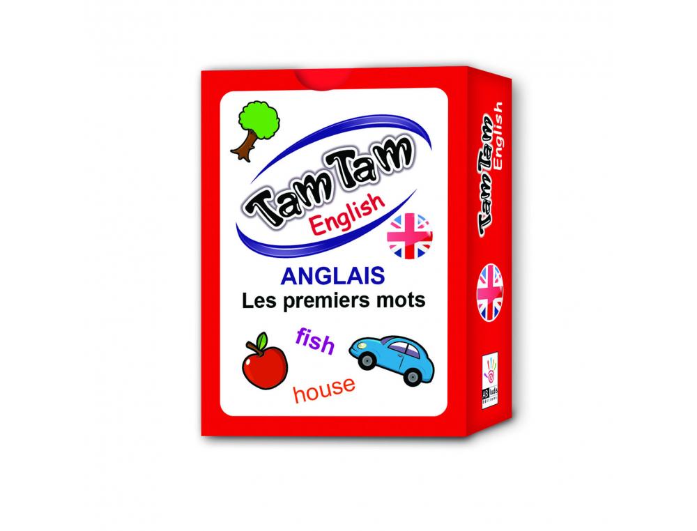 APPRENDRE L ANGLAIS EN S AMUSANT AB LUDIS TAM TAM      ANGLAIS JEU DE LECTURE        PRATIQUE 62 CARTES 1 LEXIQUE