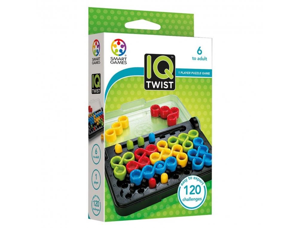 LOGIQUE REFLEXION SMART IQ TWIST PICOTS A PLACER 8 PIECES DE PUZZLE 100 DEFIS 5 NIVEAUX DE DIFFICULTES 1