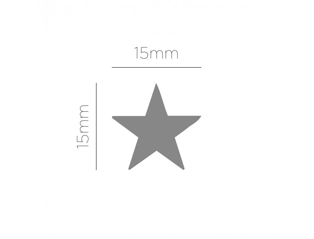 PERFORATEUR MINI INNSPIRO ETOILE PERFORE FEUTRINE MOUSSE CAOUTCHOUC 2MM MAX PAPIER 120/200G BRISTOL
