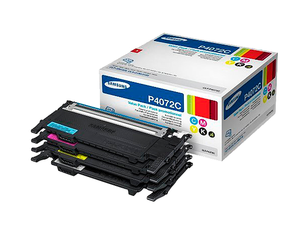 TONER LASER SAMSUNG ST994A MULTIFONCTIONS CLT-P4072C RAINBOW KIT 4 COULEURS 1500/1000P