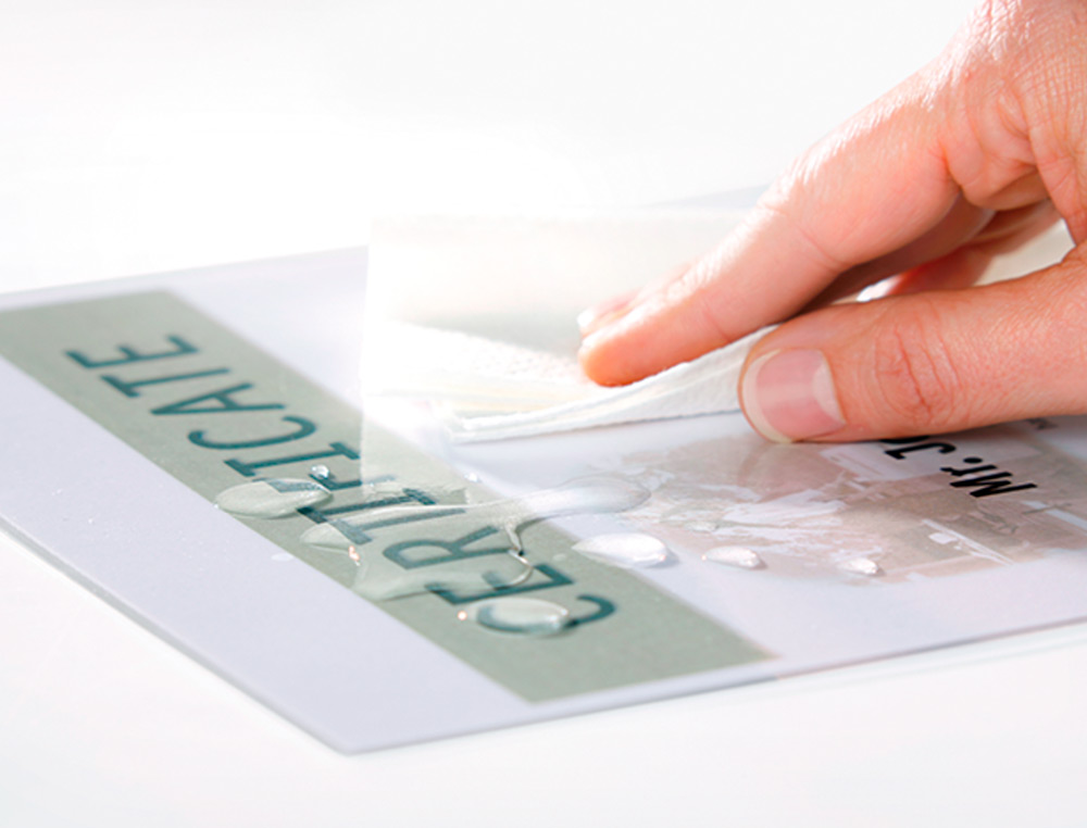 POCHETTE PLASTIFICATION Q-CONNECT À CHAUD ÉCONOMIQUE FORMAT A5 80 MICRONS BOÎTE 100 UNITÉS