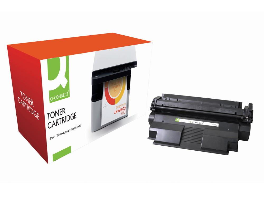 TONER LASER Q-CONNECT COMPATIBLE IMPRIMANTES HP C7115X COULEUR NOIR 7000P