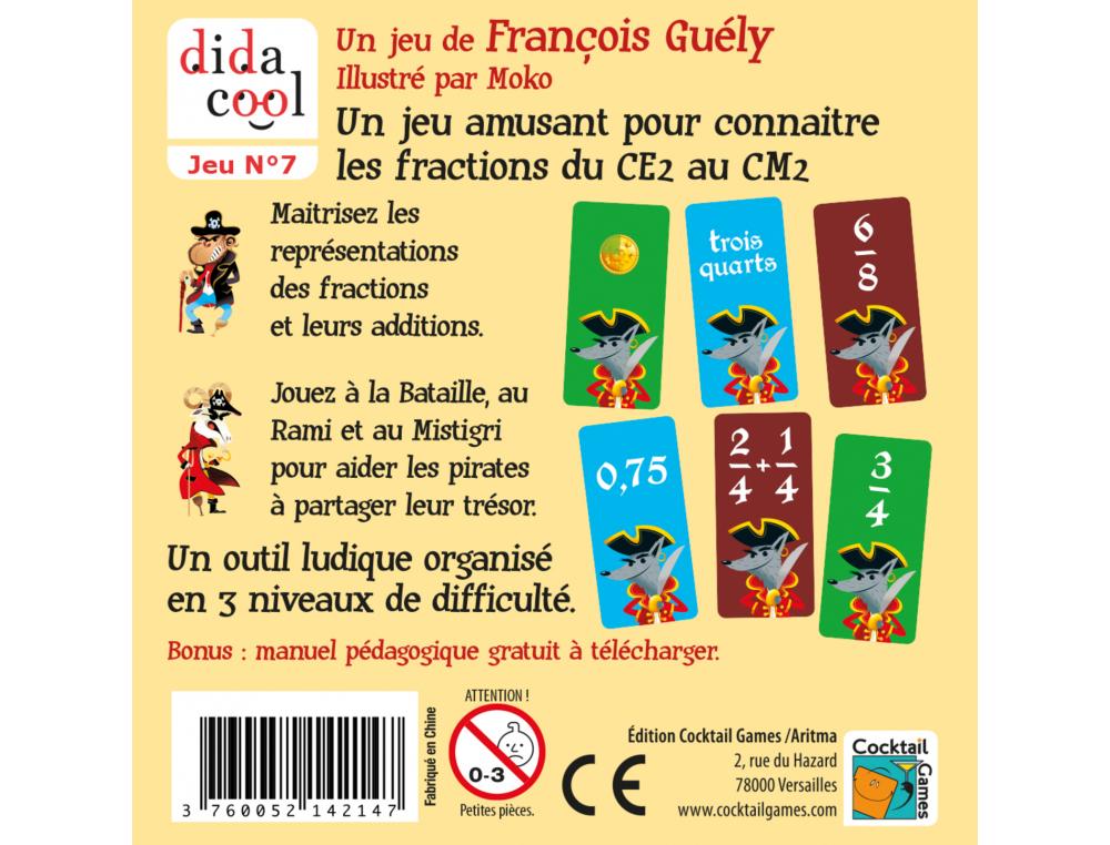 JEU INTERDACTA FRACTODINGO CM1-CM2 102 CARTES
