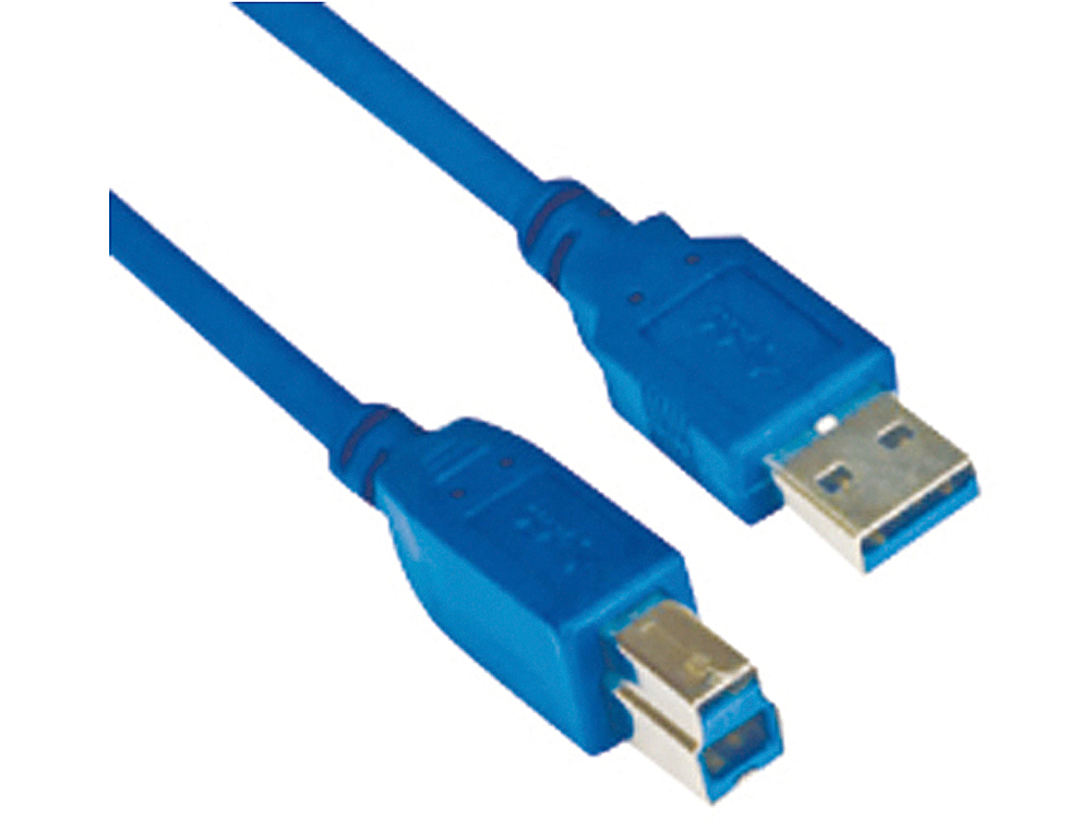 CÂBLE USB A-B 3.0 RELIE PC À IMPRIMANTE SCANNER DISQUE DUR EXTERNE LONGUEUR CÂBLE 3M