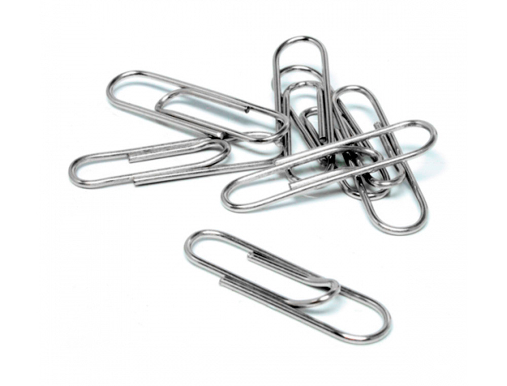 TROMBONE LIDERPAPEL ZINC BOUT ROND 43MM BOÎTE 100 UNITÉS