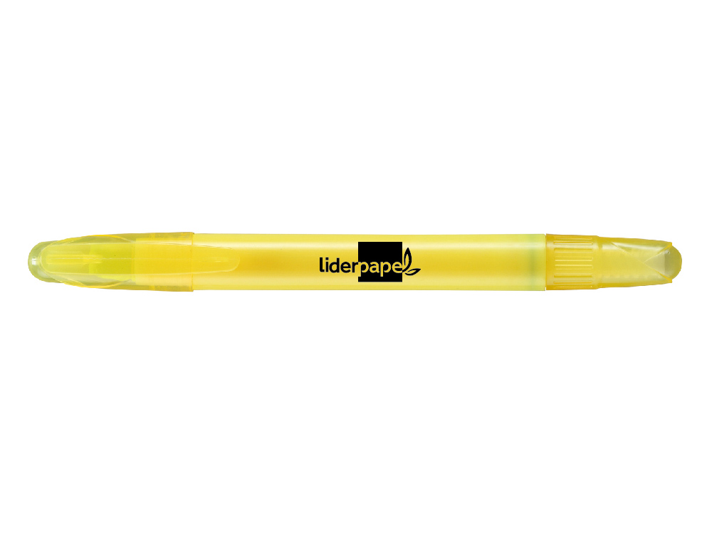 SURLIGNEUR LIDERPAPEL MARQUEUR CIRE GEL STICK APPLICATEUR FLUORESCENT JAUNE