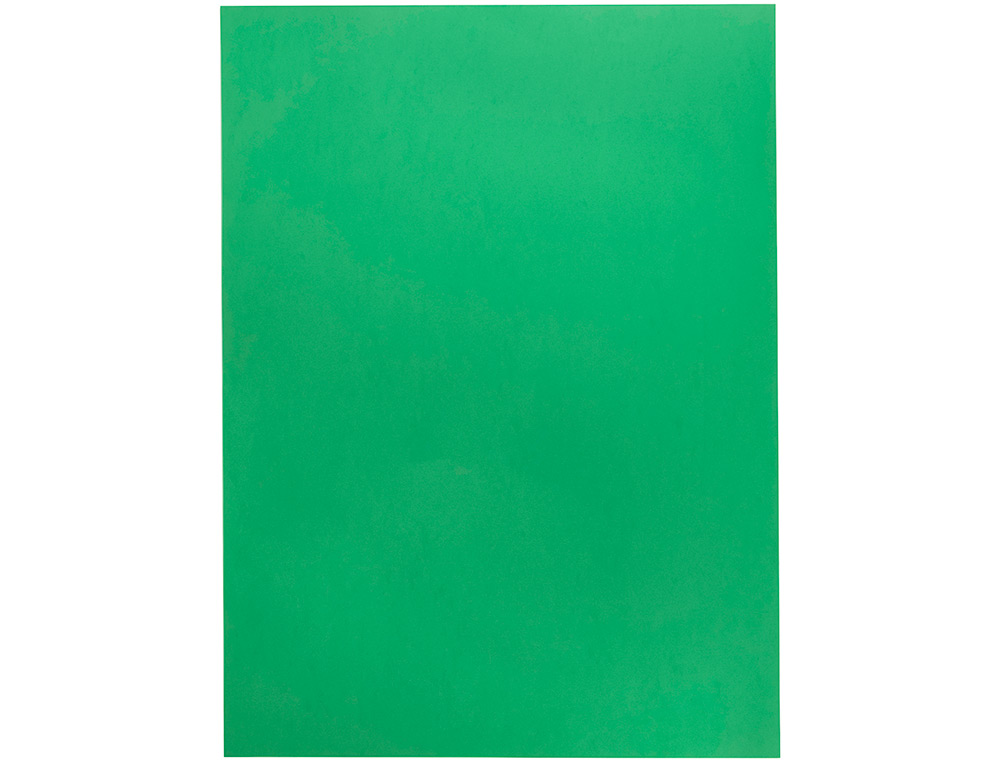 PLAQUE MOUSSE LIDERPAPEL 50X70CM 60G/M2 ÉPAISSEUR 1.5MM UNICOLORE VERT