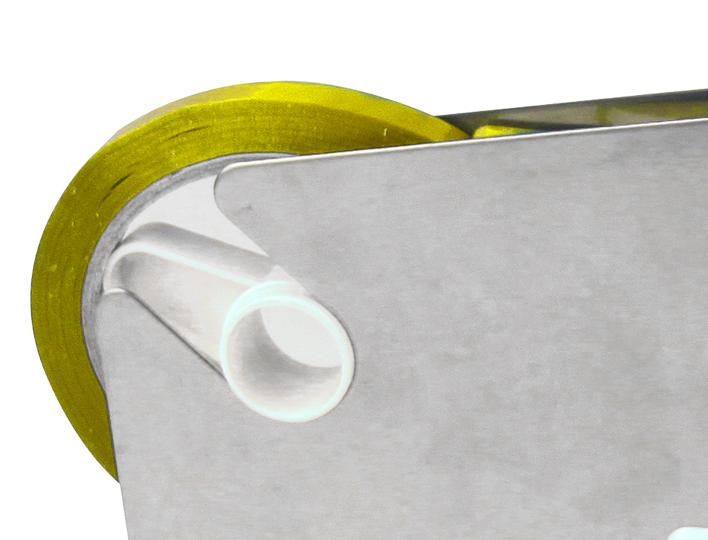 RUBAN ADHÉSIF Q-CONNECT SCELLEUSE SAC 9MMX66M COLORIS JAUNE