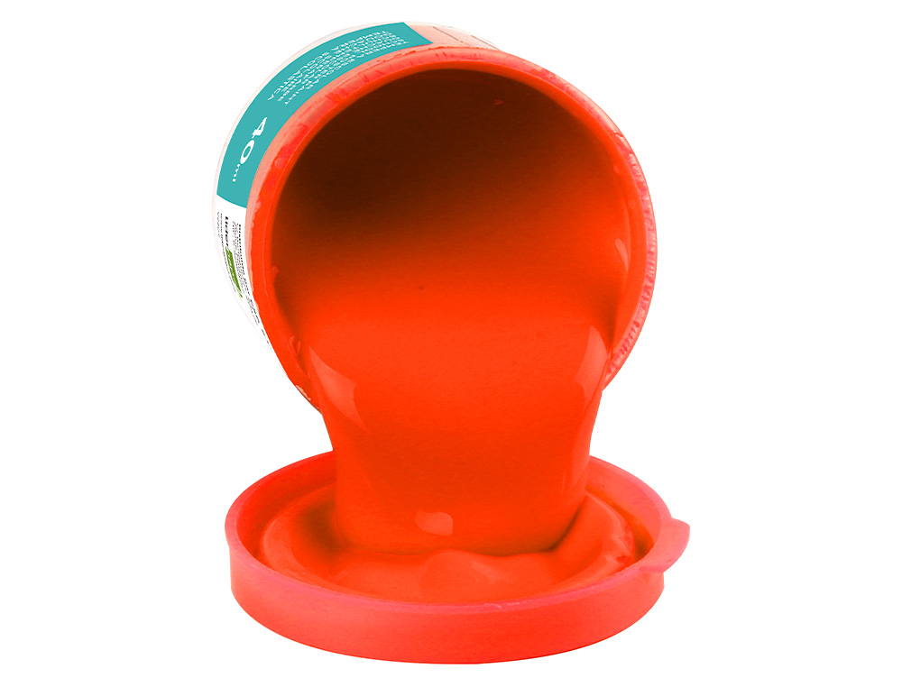 GOUACHE SCOLAIRE LIDERPAPEL COLORIS ORANGE POT 40ML
