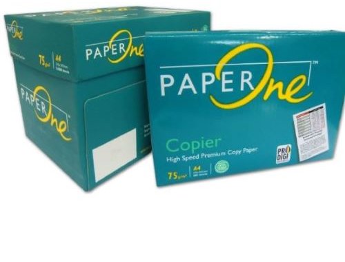RTTE A4  500F PAPERONE 75 HTE  BLANCHEUR CIE 161  PEFC